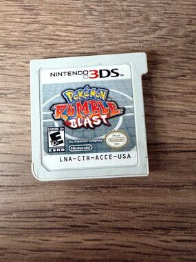 Pokemon Rumble Blast for the Nintendo 3DS